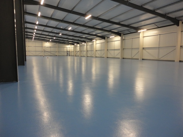 Hygienic Industrial Floor Coating for Hames Chocolates Skegness