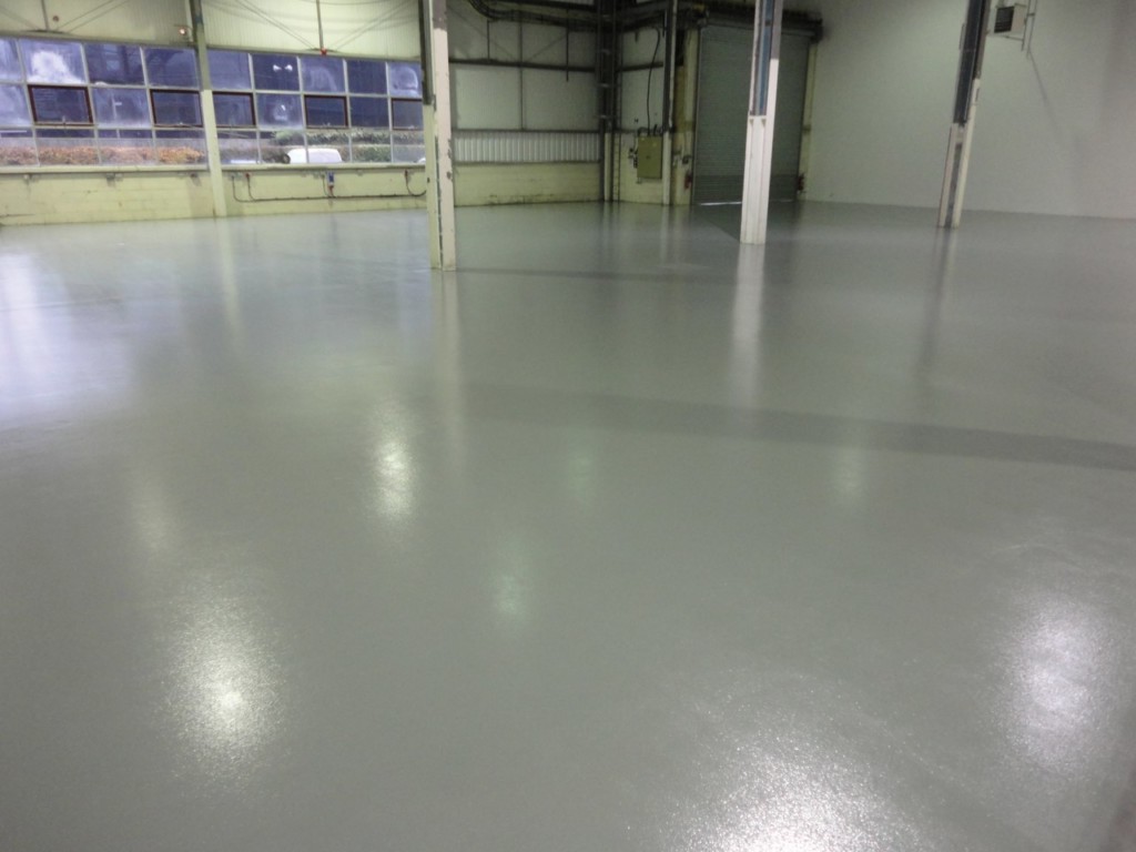 Industrial Flooring Refurbishment for Polar Technology Oxfordshire